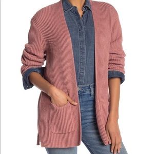 Madewell Knit Cardigan | Sz S | Dusty Pink